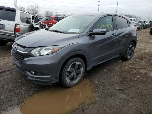 HONDA HR-V EX 2018 with VIN 3CZRU6H57JG705707 - Photo from auction
