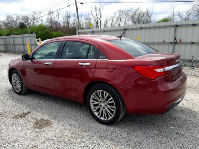 Photo 2 from auction – 2011 CHRYSLER 200 LIMITE with VIN 1C3BC2FB3BN503472