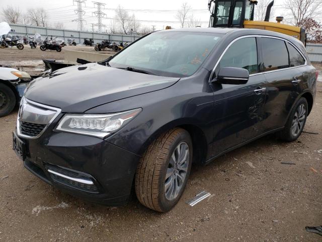 ACURA MDX TECHNO 2014 with VIN 5FRYD4H45EB048963 - Photo from auction