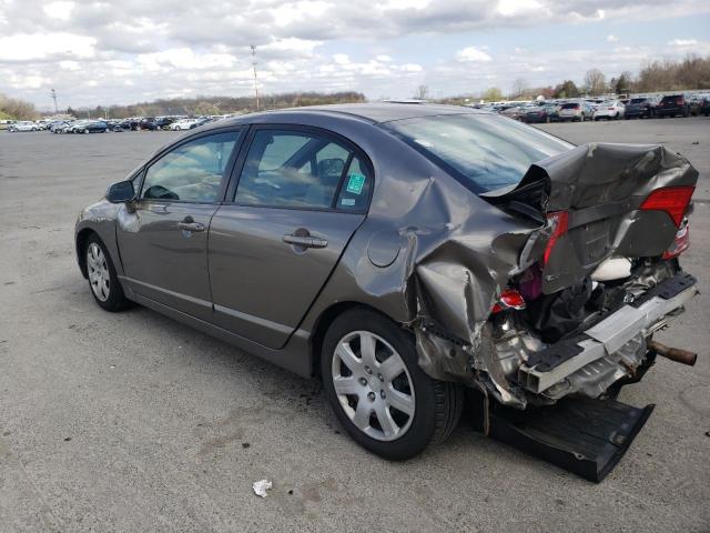 Photo 2 from auction – 2008 HONDA CIVIC LX with VIN 2HGFA16568H343503