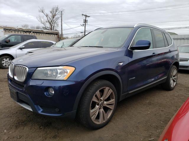 BMW X3 XDRIVE3 2012 with VIN 5UXWX7C55CL735922 - Photo from auction