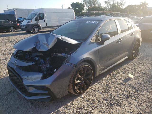 TOYOTA COROLLA SE 2023 with VIN 5YFP4MCEXPP141627 - Photo from auction