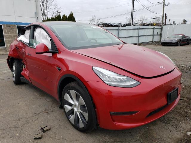 Photo 4 from auction – 2021 TESLA MODEL Y with VIN 5YJYGDED4MF103205