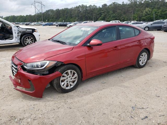 HYUNDAI ELANTRA SE 2017 with VIN 5NPD74LF8HH112161 - Photo from auction