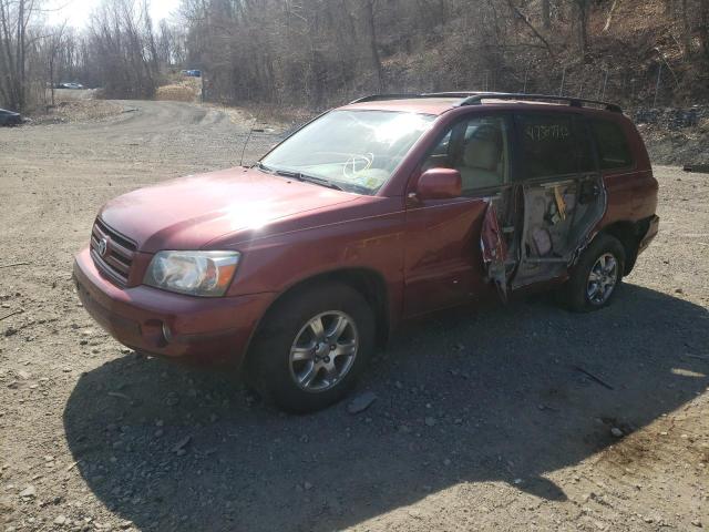 TOYOTA HIGHLANDER 2006 with VIN JTEEP21A560153840 - Photo from auction