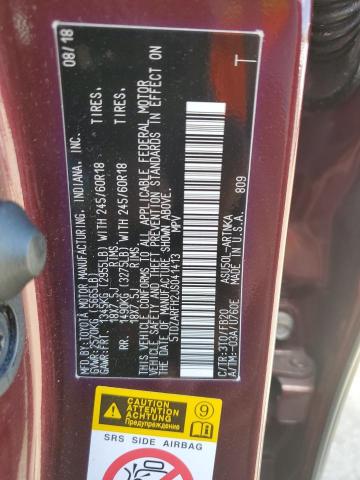 Photo 14 from auction – 2018 TOYOTA HIGHLANDER with VIN 5TDZARFH2JS041413