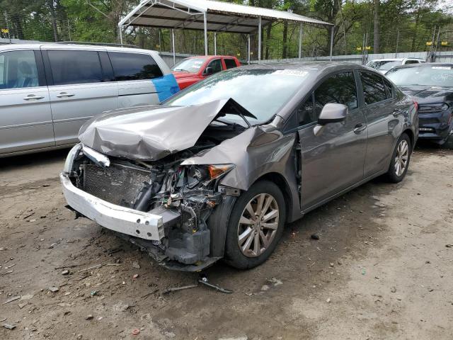 HONDA CIVIC EX 2012 with VIN 19XFB2F83CE102482 - Photo from auction