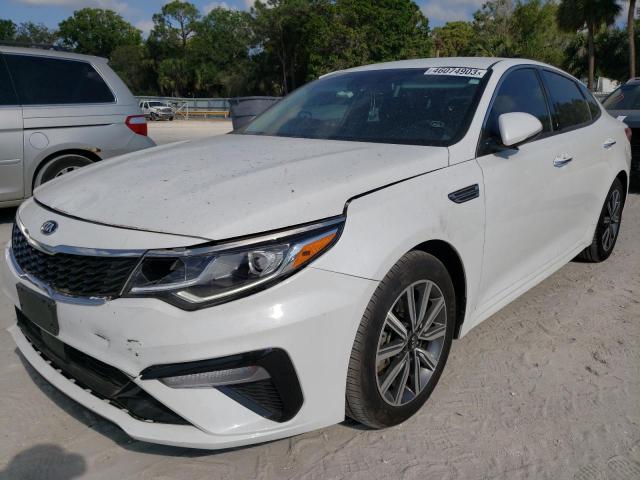 KIA OPTIMA EX 2019 with VIN 5XXGU4L13KG371671 - Photo from auction