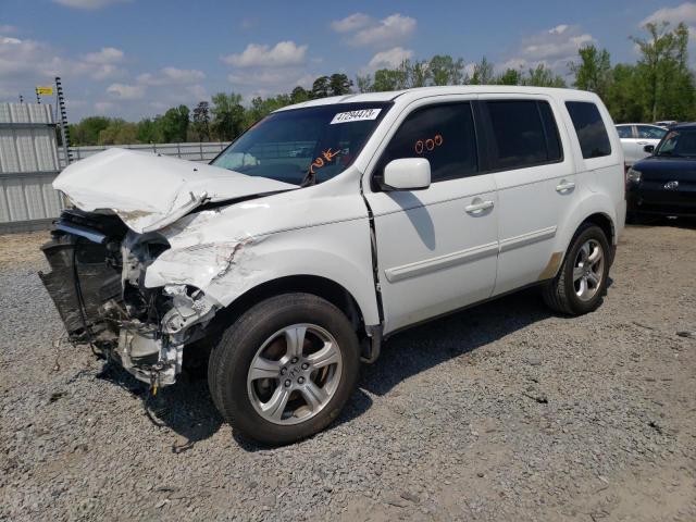 HONDA PILOT EXL 2012 with VIN 5FNYF3H5XCB020801 - Photo from auction