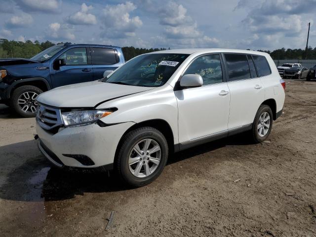 TOYOTA HIGHLANDER 2013 with VIN 5TDZA3EH1DS043060 - Photo from auction
