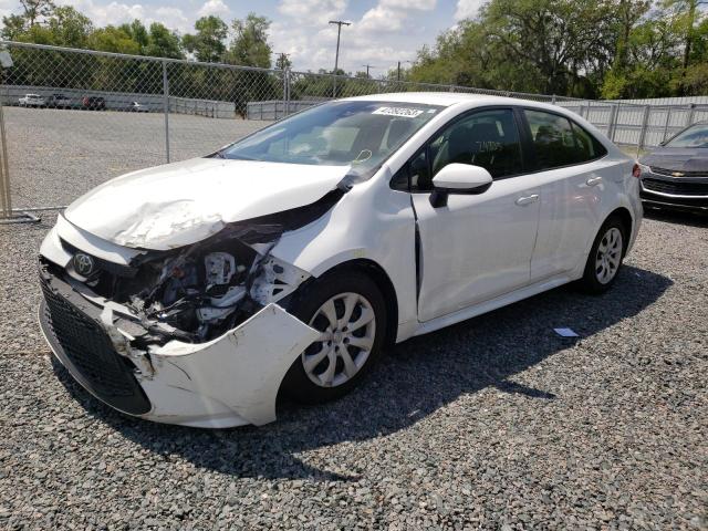 TOYOTA COROLLA LE 2022 with VIN JTDEPMAE5N3002755 - Photo from auction