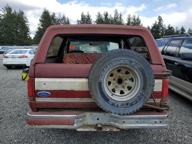 Photo 6 from auction – 1991 FORD BRONCO U10 with VIN 1FMEU15H2MLA66399