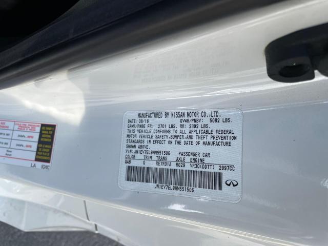 Photo 10 from auction – 2017 INFINITI Q60 PREMIU with VIN JN1EV7EL9HM551506
