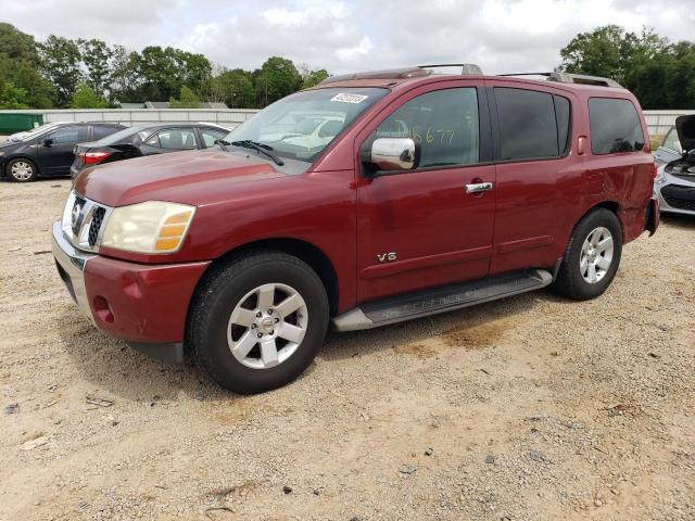 NISSAN ARMADA SE 2006 with VIN 5N1AA08A36N738767 - Photo from auction