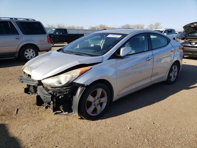 HYUNDAI ELANTRA GL 2011 with VIN KMHDH4AEXBU152144 - Photo from auction