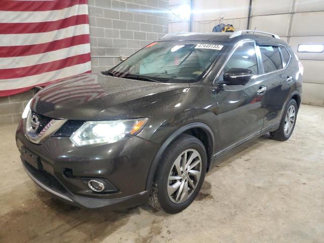 NISSAN ROGUE S 2015 with VIN 5N1AT2MT8FC751720 - Photo from auction