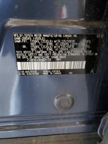 Photo 14 from auction – 2014 TOYOTA RAV4 LIMIT with VIN 2T3DFREV9EW134159