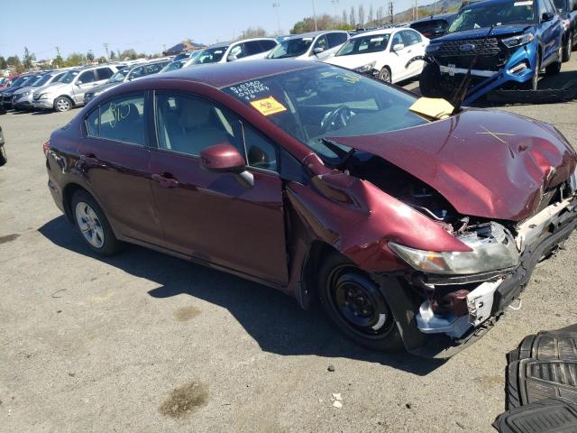 Photo 4 from auction – 2013 HONDA CIVIC LX with VIN 19XFB2F5XDE277500