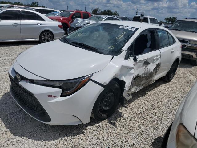 TOYOTA COROLLA LE 2021 with VIN 5YFEPMAE6MP167381 - Photo from auction