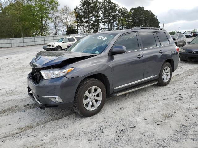 TOYOTA HIGHLANDER 2012 with VIN 5TDZK3EH9CS059518 - Photo from auction