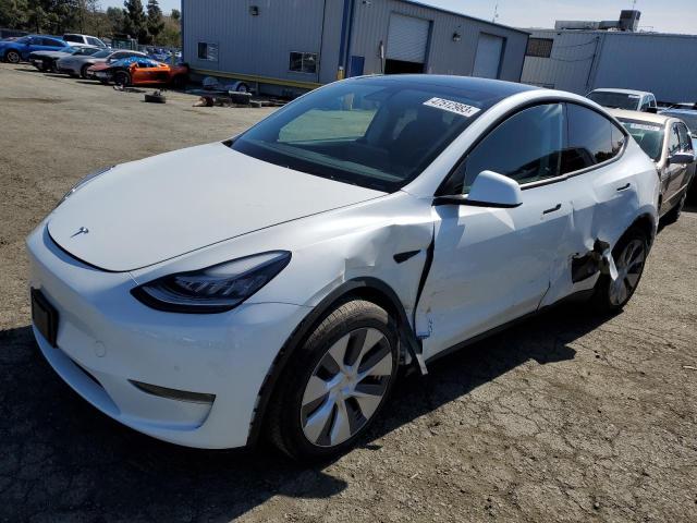 TESLA MODEL Y 2020 with VIN 5YJYGDEE2LF058126 - Photo from auction
