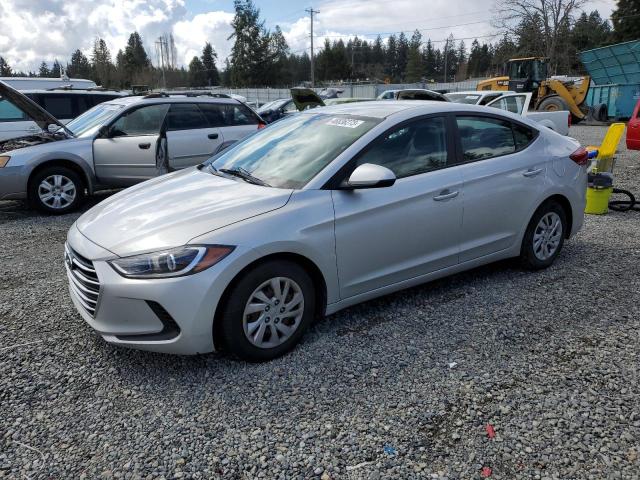 HYUNDAI ELANTRA SE 2017 with VIN 5NPD74LF3HH089355 - Photo from auction