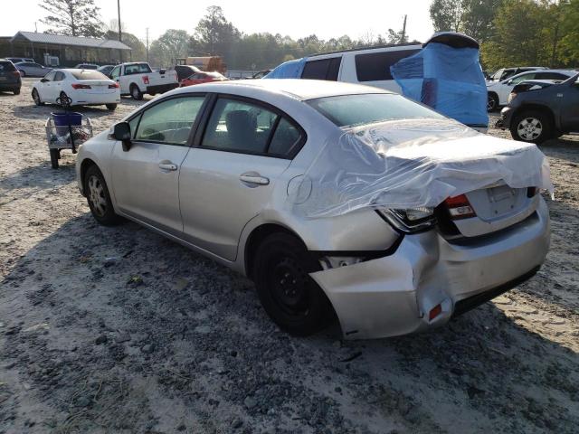 Photo 2 from auction – 2013 HONDA CIVIC LX with VIN 2HGFB2F54DH501107