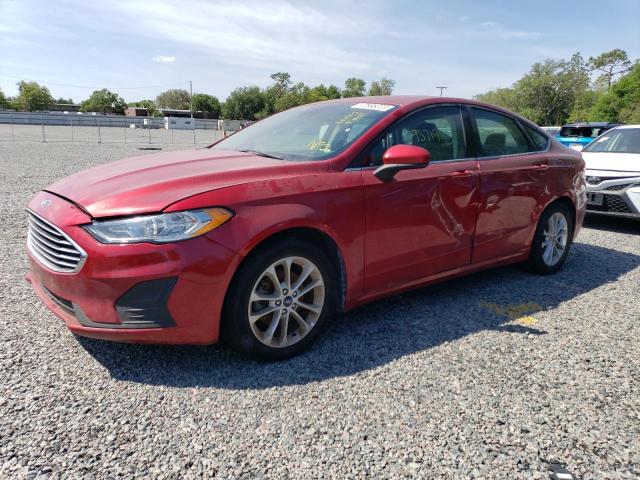 FORD FUSION SE 2020 with VIN 3FA6P0HDXLR122839 - Photo from auction