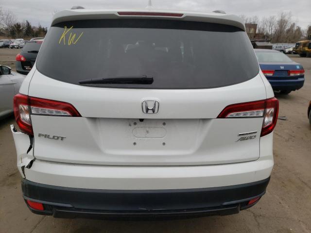Photo 6 from auction – 2021 HONDA PILOT SE with VIN 5FNYF6H27MB012194