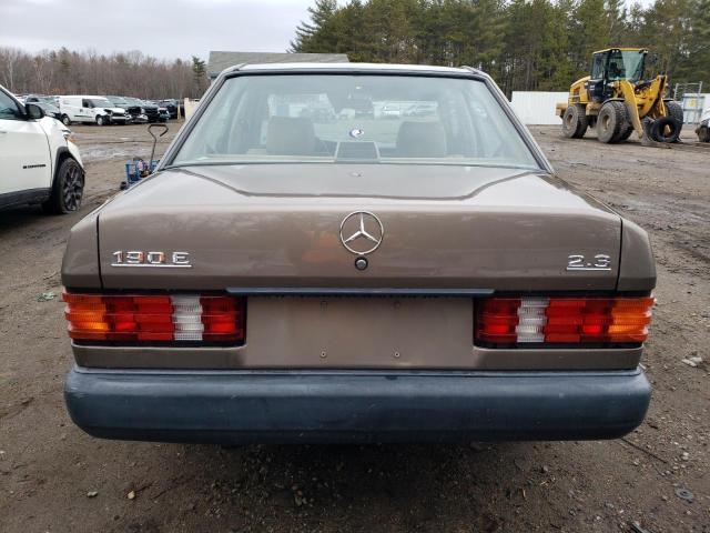 Photo 6 from auction – 1987 MERCEDES-BENZ 190 E 2.3 with VIN WDBDA28D1HF381513