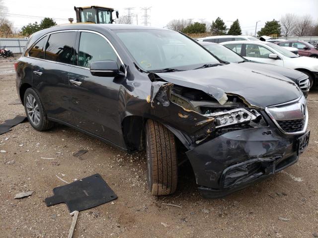 Photo 4 from auction – 2014 ACURA MDX TECHNO with VIN 5FRYD4H45EB048963