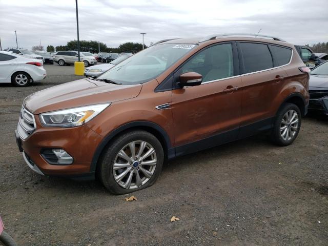 FORD ESCAPE TIT 2017 with VIN 1FMCU9JD8HUE42144 - Photo from auction