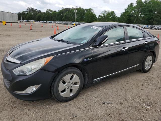 HYUNDAI SONATA HYB 2011 with VIN KMHEC4A42BA003772 - Photo from auction