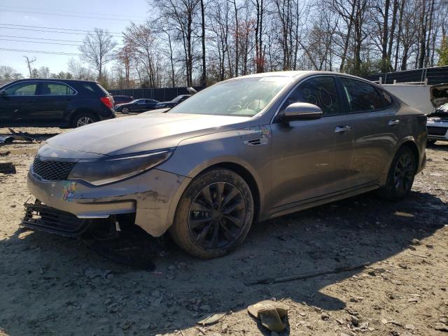 KIA OPTIMA LX 2018 with VIN 5XXGT4L34JG256693 - Photo from auction