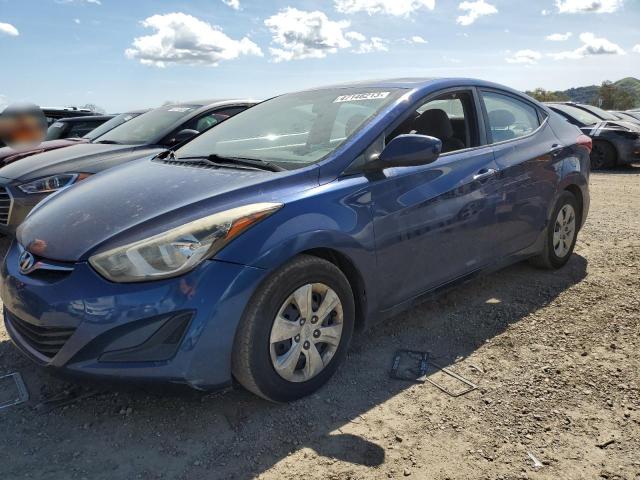 HYUNDAI ELANTRA SE 2016 with VIN 5NPDH4AE6GH702347 - Photo from auction