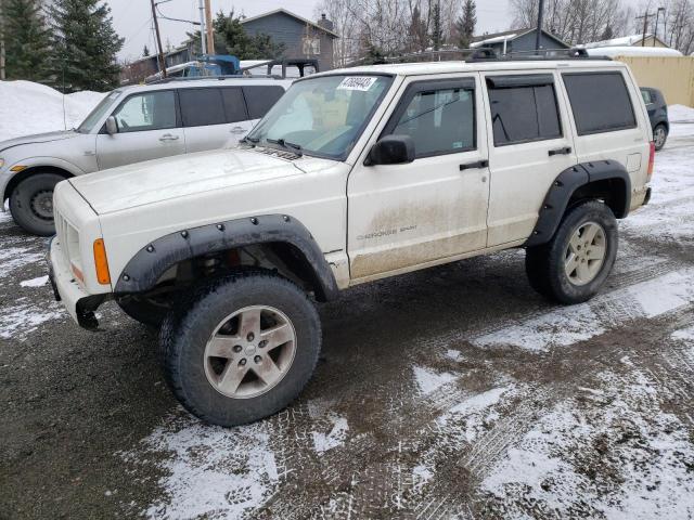 JEEP CHEROKEE S 2001 with VIN 1J4FF48S21L512990 - Photo from auction