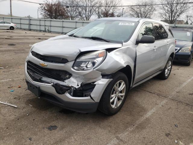 CHEVROLET EQUINOX LS 2017 with VIN 2GNFLEEK9H6284456 - Photo from auction