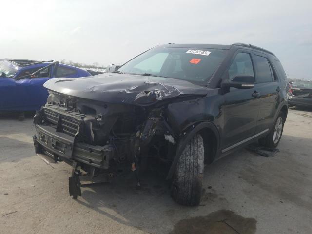 FORD EXPLORER X 2017 with VIN 1FM5K8D88HGB75528 - Photo from auction