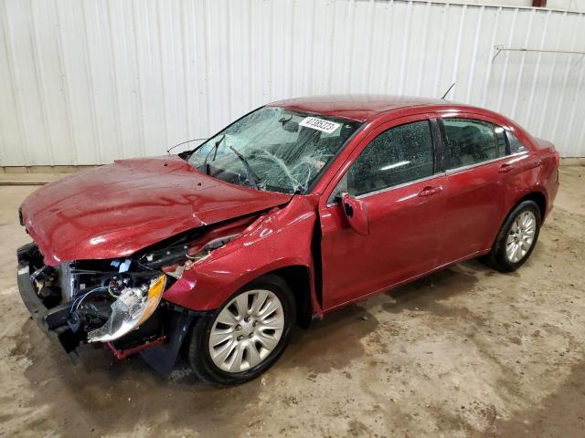 CHRYSLER 200 LX 2013 with VIN 1C3CCBAB8DN587836 - Photo from auction