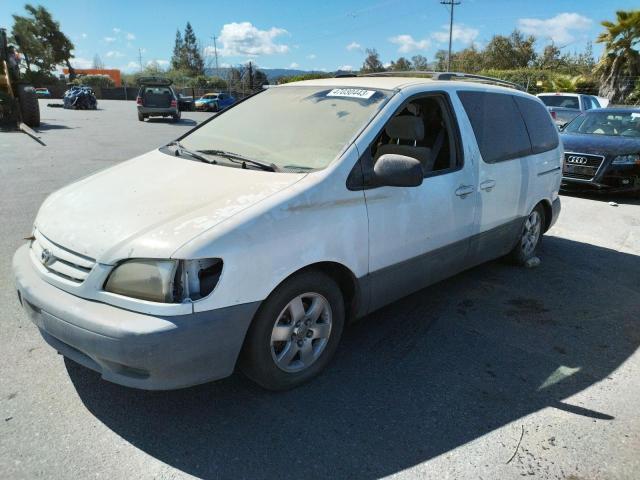 TOYOTA SIENNA CE 2003 with VIN 4T3ZF19C83U517622 - Photo from auction
