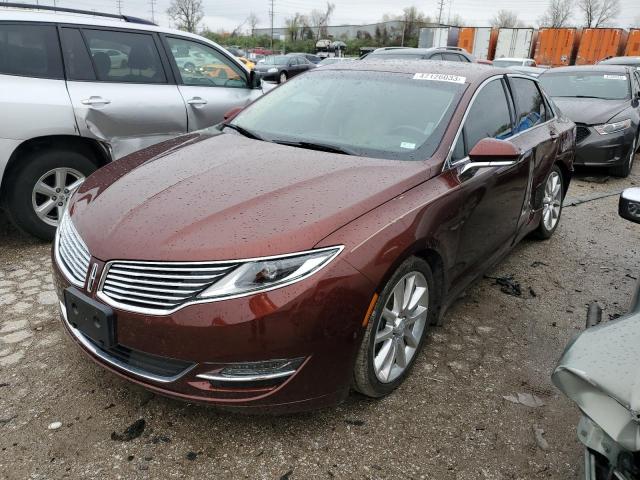 Photo 1 from auction – 2016 LINCOLN MKZ HYBRID with VIN 3LN6L2LUXGR616693