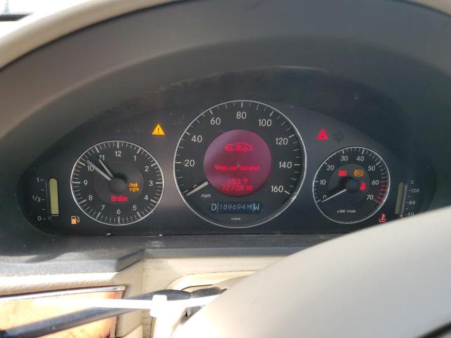Photo 9 from auction – 2003 MERCEDES-BENZ E 500 with VIN WDBUF70J93A268785
