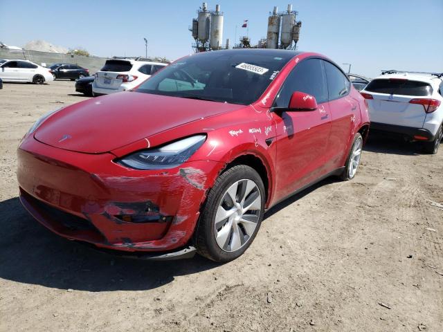 Foto 1 de la subasta – 2021 TESLA MODEL Y con VIN 5YJYGDEE2MF245562