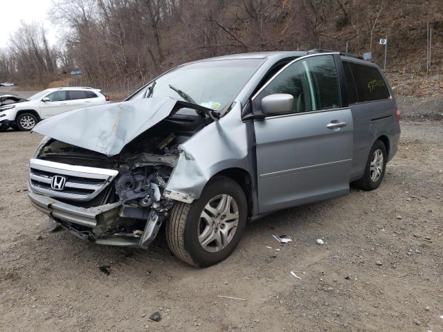 HONDA ODYSSEY EX 2005 with VIN 5FNRL38705B130161 - Photo from auction