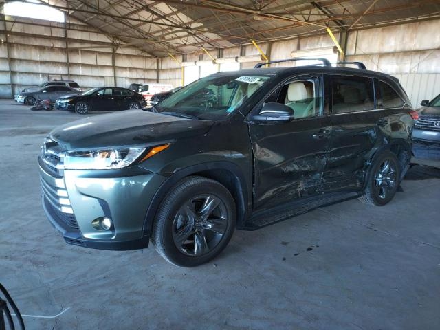 TOYOTA HIGHLANDER 2019 with VIN 5TDDZRFH9KS965240 - Photo from auction