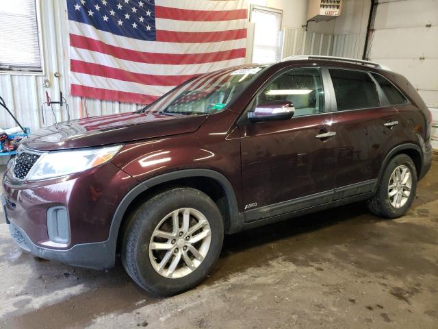 KIA SORENTO LX 2015 with VIN 5XYKTDA71FG623567 - Photo from auction