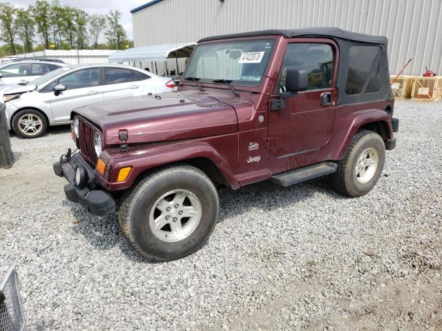 JEEP WRANGLER / 2004 with VIN 1J4FA59S34P734499 - Photo from auction