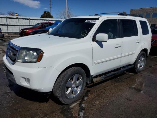HONDA PILOT EXL 2011 with VIN 5FNYF4H6XBB084785 - Photo from auction