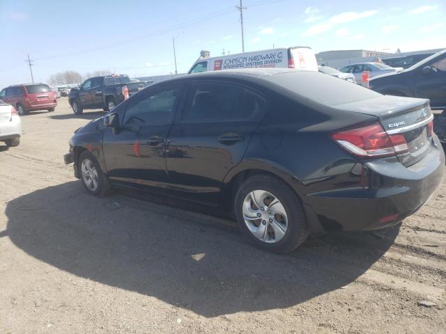 Photo 2 from auction – 2013 HONDA CIVIC LX with VIN 2HGFB2F59DH516198