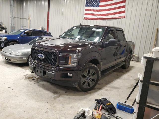 FORD F150 SUPER 2018 with VIN 1FTEW1E56JFB89914 - Photo from auction